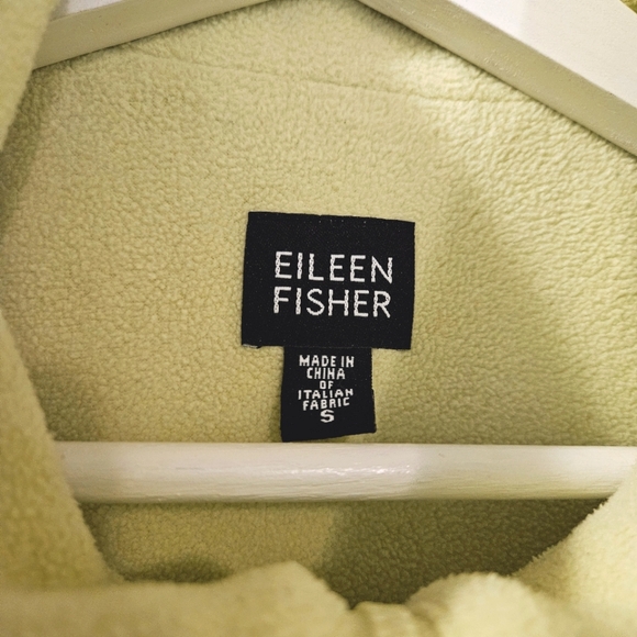 Eileen Fisher - Light Green Fleece Lined Vest - Size S - Picture 7 of 7